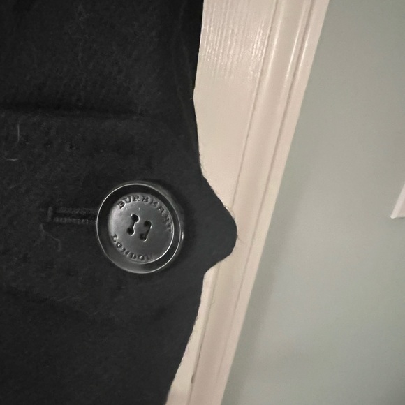 Mens Burberry Wool Coat - Picture 7 of 15